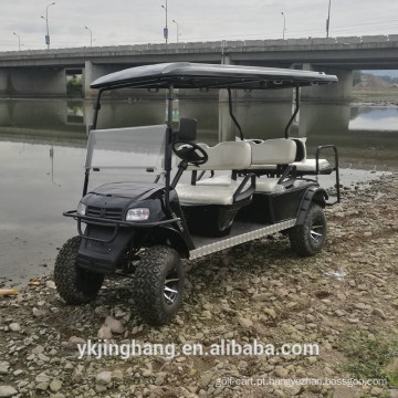 popular 6 lugares a gás carrinho de golfe para venda com ce aprovado